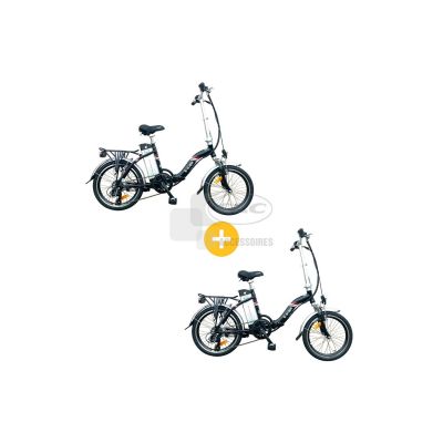 Pack 2 vélos/VAE Classic 20P Noir